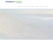 Tablet Screenshot of lodgingdynamics.com